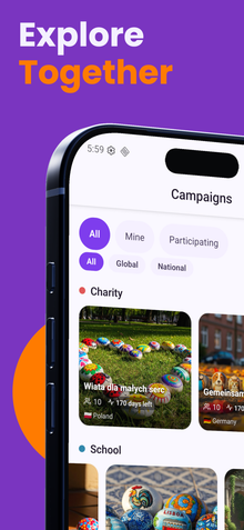 Explore together — community rock campaigns
