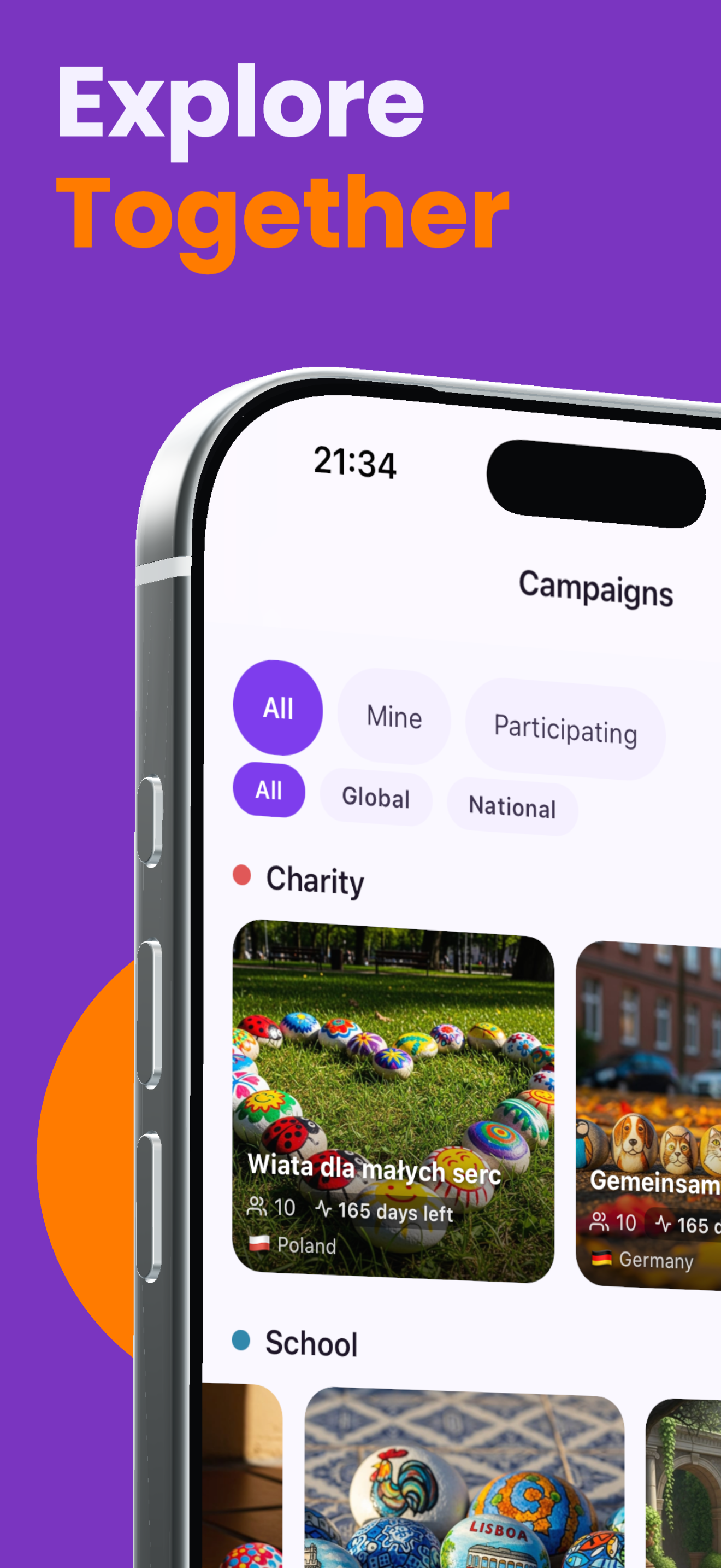 Explore together — community rock campaigns