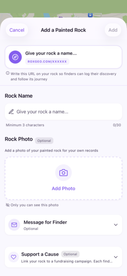 Create a painted rock