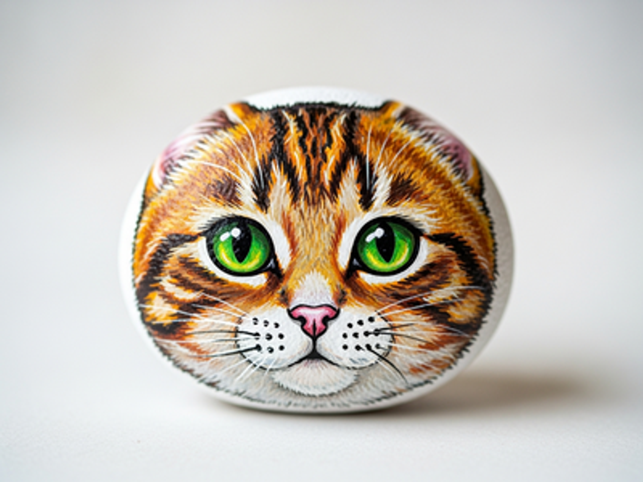 Cat Rock Painting