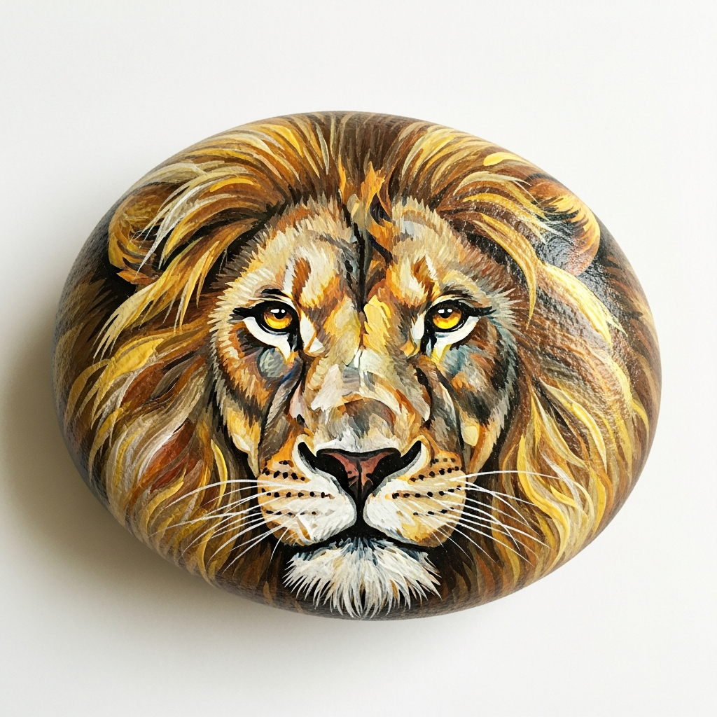 Lion Rock Painting